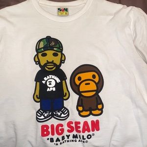 Bape Baby milo x Big Sean tee